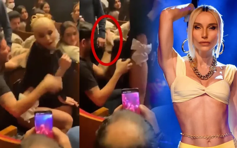 Gülşen’in Konserde Kucağına Oturduğu Adamla Görüntüleri Şok Etti! Eski Resimler İfşa Oldu Bu Samimiyet Gülşen’in Eşini Çıldırtacak!
