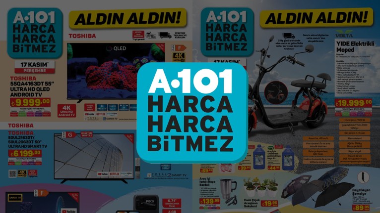 A101'de hafta sonu indirimleri! Telefon, tost makinesi, tıraş makineleri o fiyatlardan satılacak