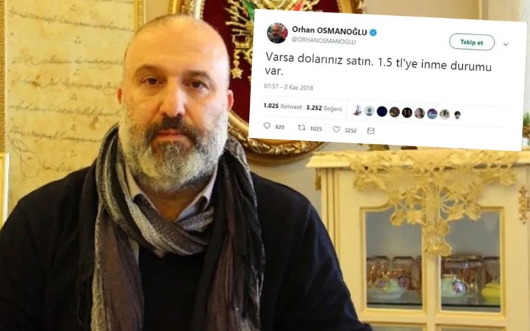 Dolar 1,5 TL Olacak diyen Abdülhamid'in Torunu Orhan Osmanoğlu Bakın Ne Yaptı