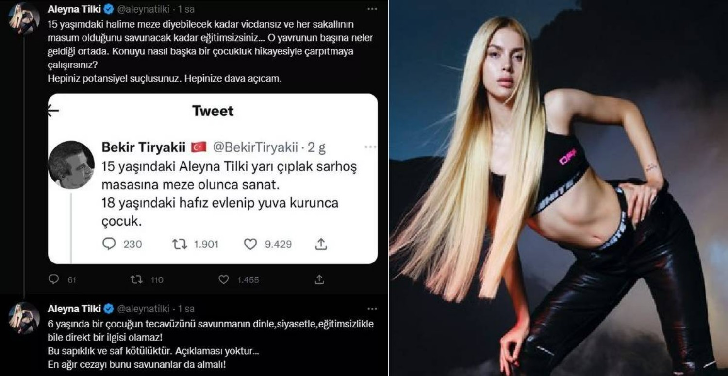 Aleyna Tilki yanıt verdi